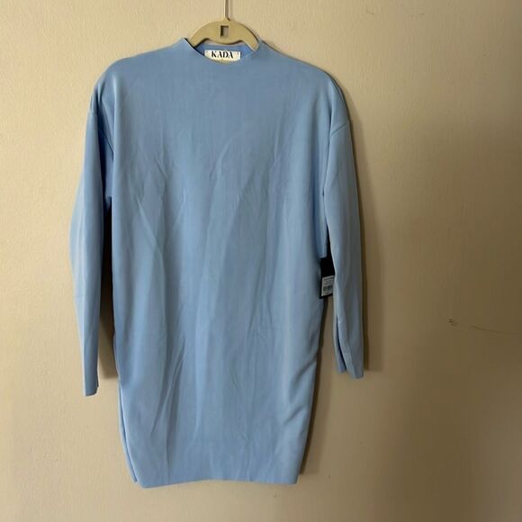 KADA The Funnel Long Sleeve Sweater Mini Dress - Picture 4 of 15